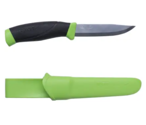 Cuchillo Morakniv Companion Green 12158 con hoja de 10,3 cm