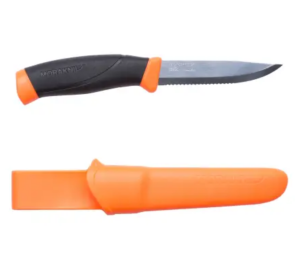 Morakniv Companion F fogazott 11829 kés 10,4 cm-es pengével