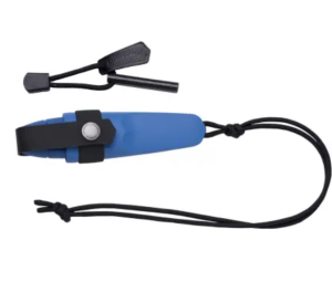 סכין צוואר של Morakniv Eldris Blue Firestarter Kit 12631 עם להב 5.9 ס"מ