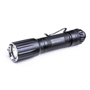 NEXTORCH TA30 Tactical LED φακός, 1300 Lumen, Κεφαλή με Nano Keramic Glass Breaker, Λειτουργία Strobe