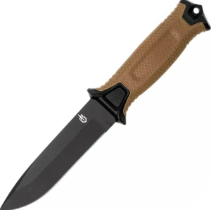 Couteau Gerber StrongArm - Marron, lame à bord lisse