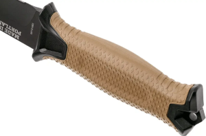 Couteau Gerber StrongArm - Marron, lame à bord lisse