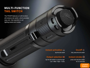 Fenix PD32R Rechargeable Flashlight